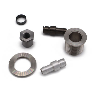 0.05mm Tolerantie Precision CNC-draaionderdelen Aluminium roestvrij staal