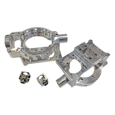 Titanium 5-assige CNC-bewerkingsonderdelen anodiserend elektroplatering glad