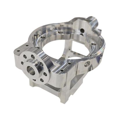 Titanium 5-assige CNC-bewerkingsonderdelen anodiserend elektroplatering glad