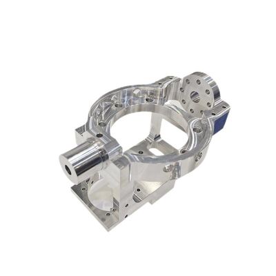 Titanium 5-assige CNC-bewerkingsonderdelen anodiserend elektroplatering glad
