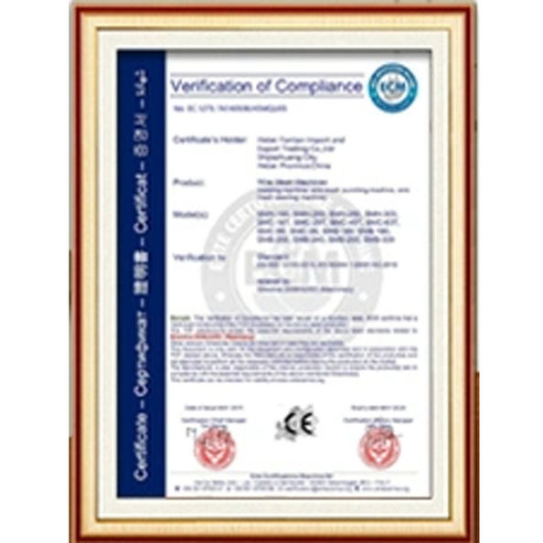 China Dongguan Zhaoyi Hardware Products Co., LTD. certificaten
